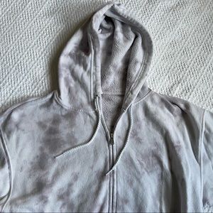 Tie-dye Zip-Up Hoodie